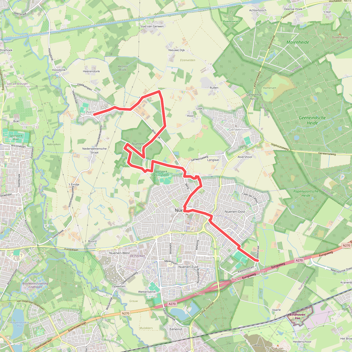 Van Gogh variant · Hertog Hendrikpad etappe 10