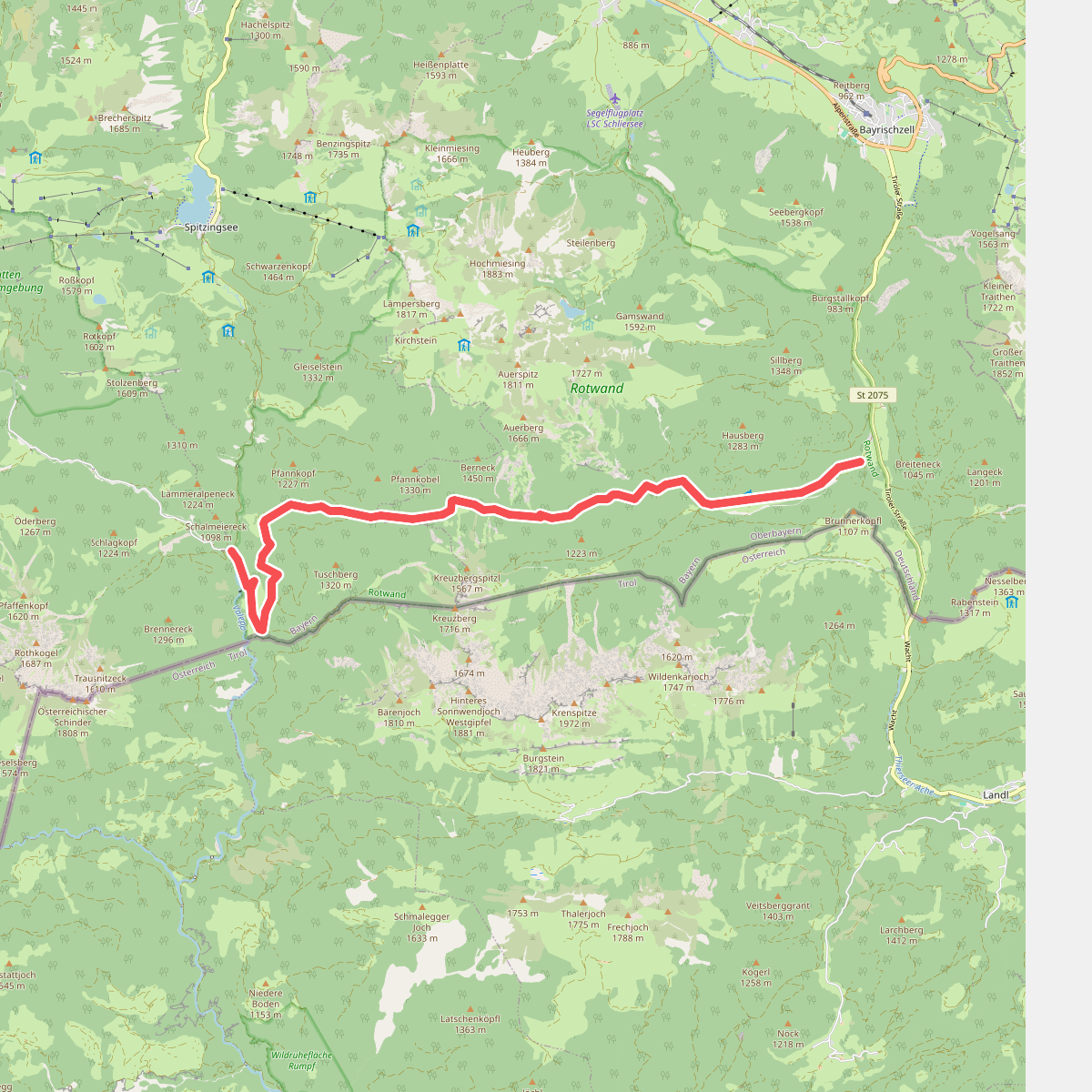Wanderweg 647 - Valepp