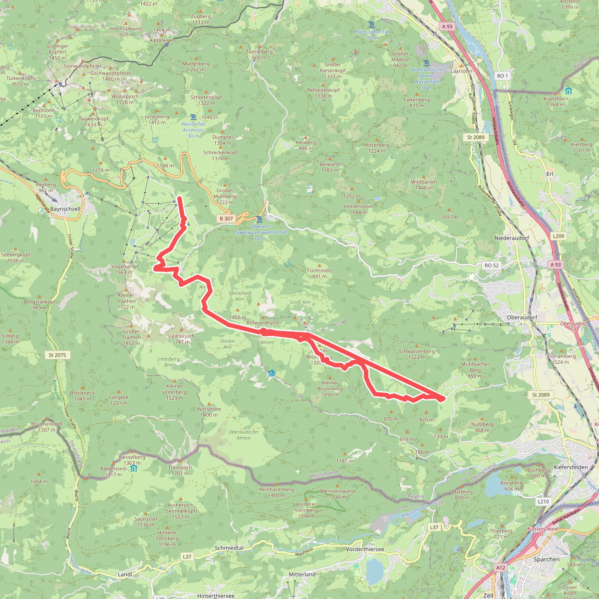 Wanderweg 651 - Brünnstein
