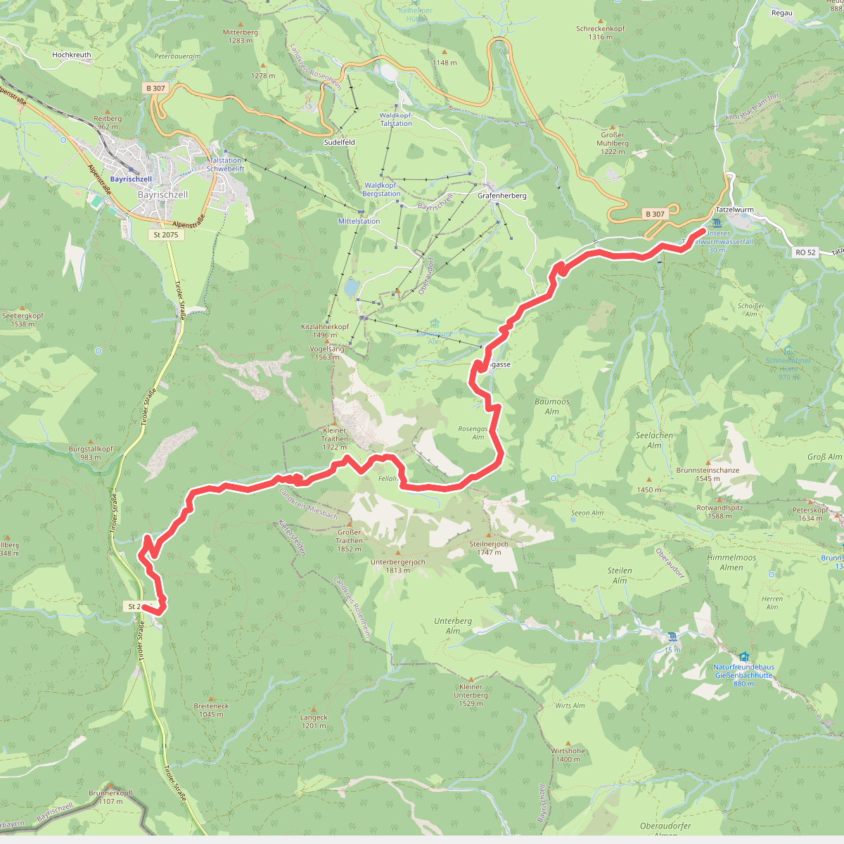 Wanderweg 658 - Brünnstein