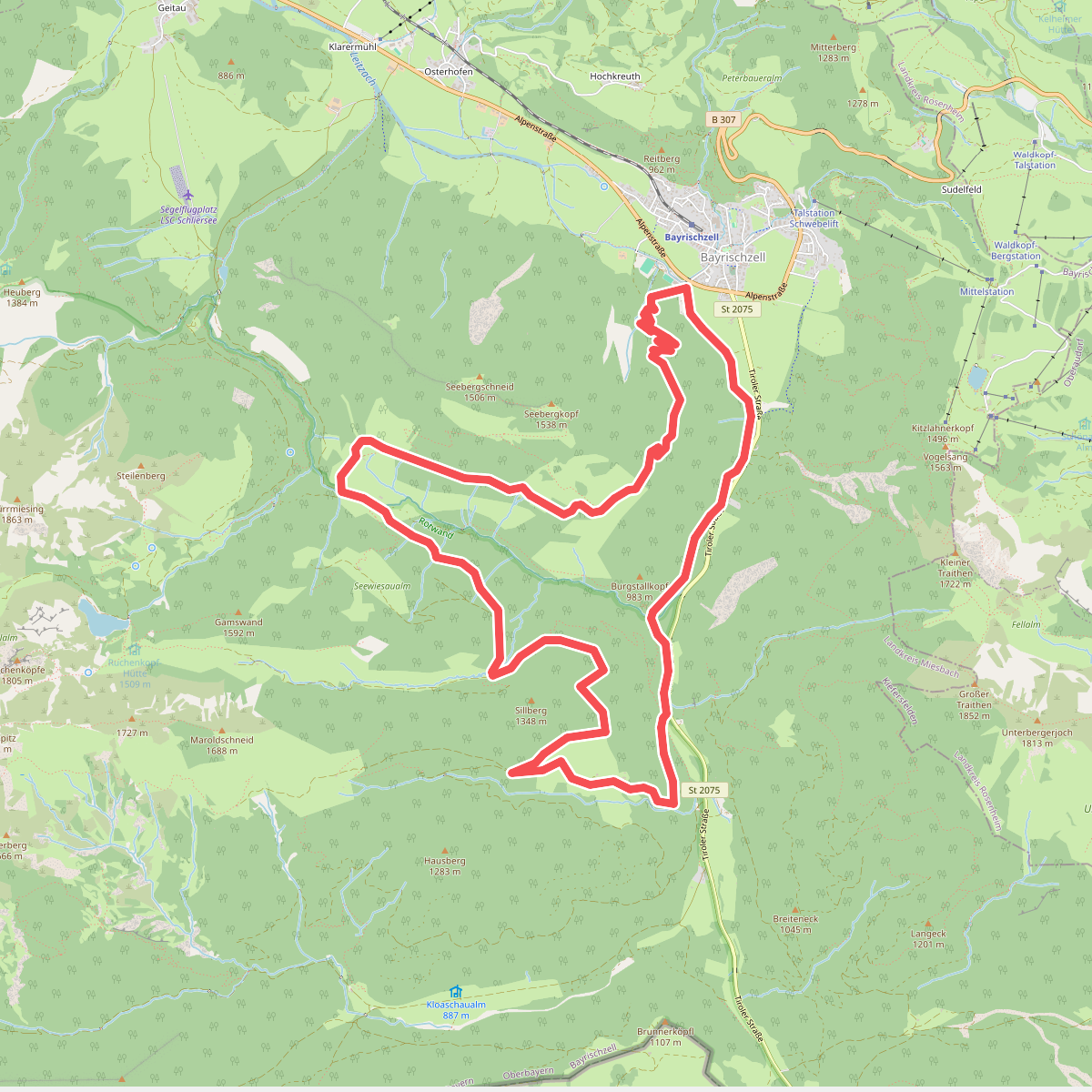Bayrischzeller Höhenweg