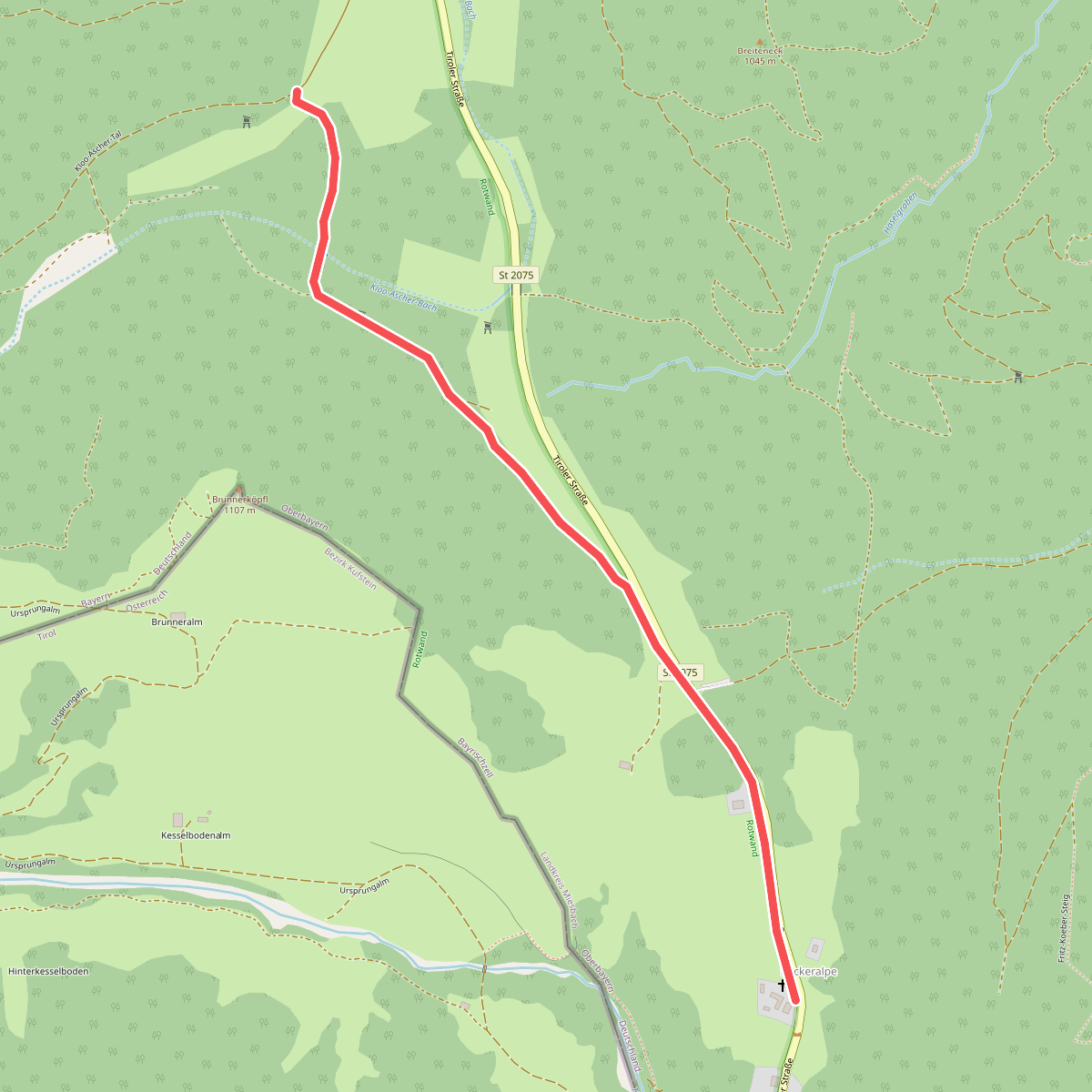 Wanderweg T4