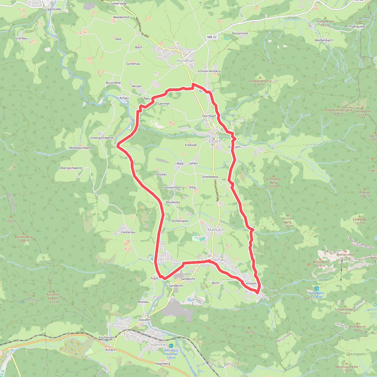 Leitzachtaler Bergblicke (Premiumwanderweg)