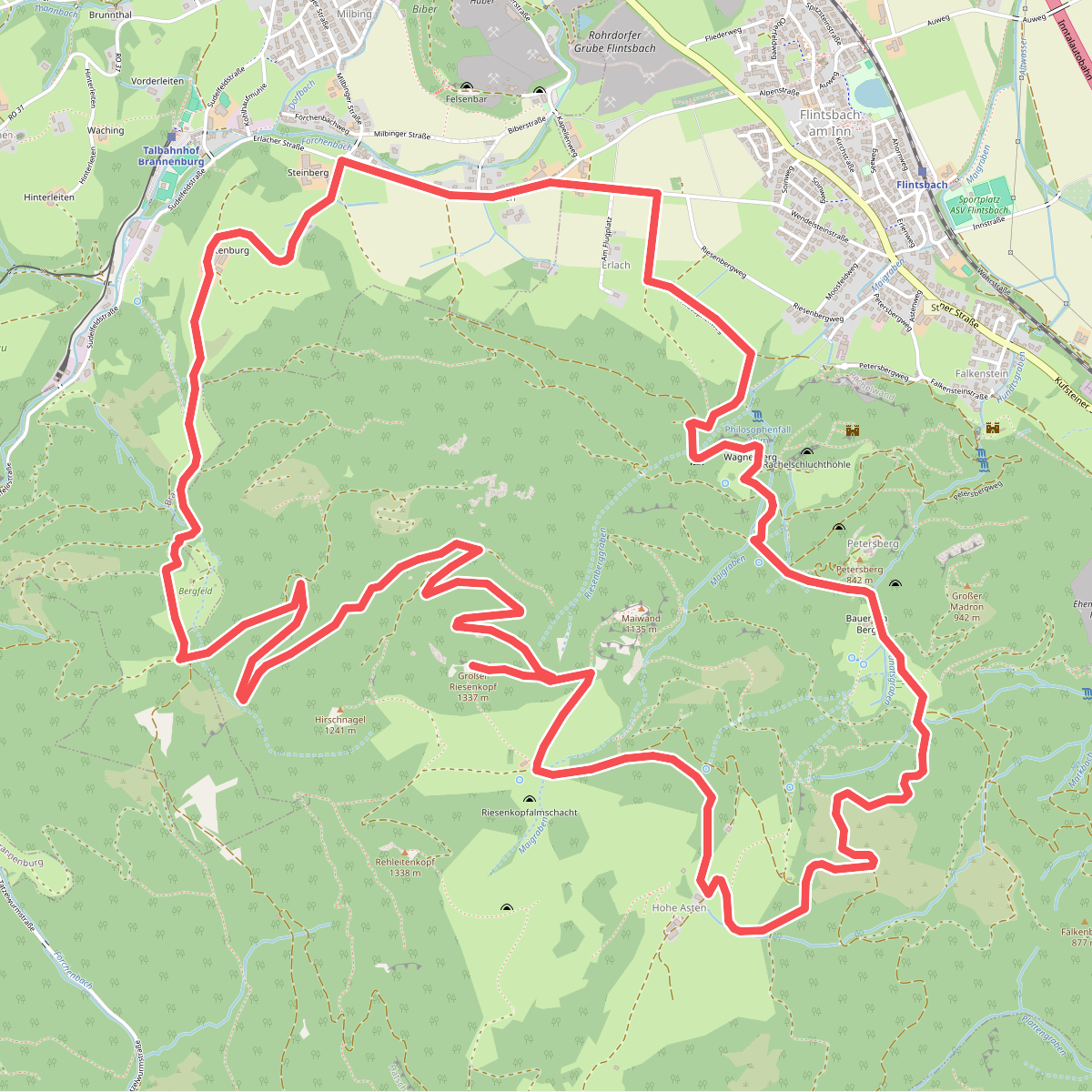 Wanderweg 10 - Brannenburg