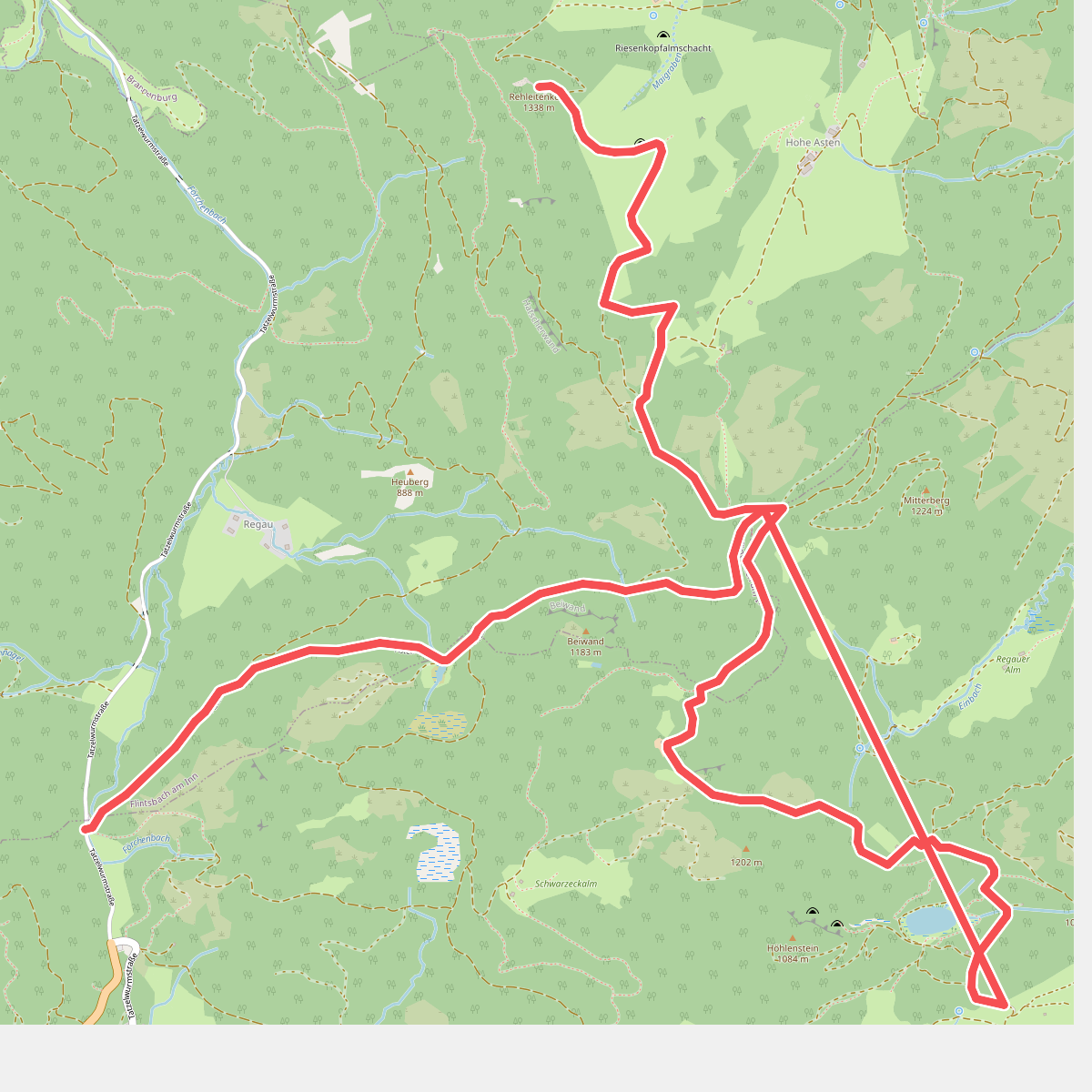 Wanderweg 8 - Oberaudorf