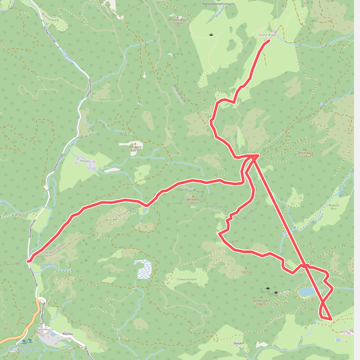 Wanderweg 9 - Oberaudorf