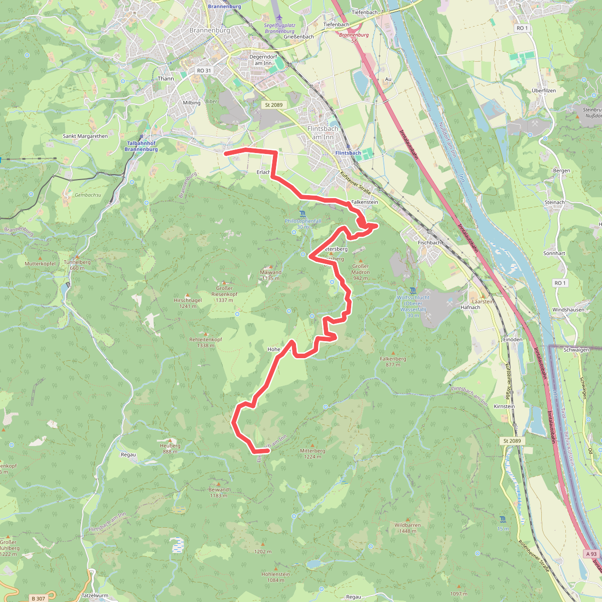 Wanderweg FL1 - Flintsbach
