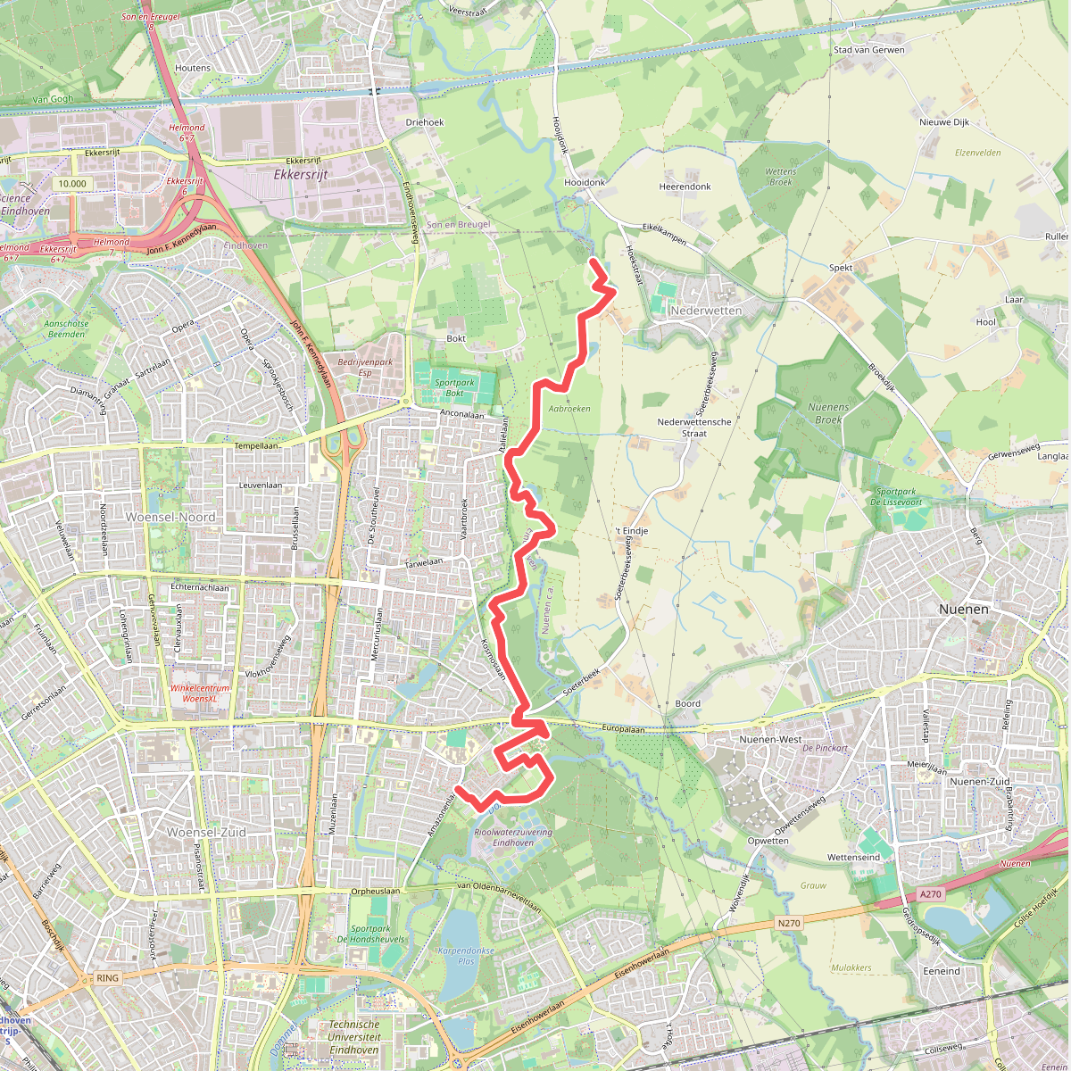 Dommel - Eckartdal · Hertog Hendrikpad etappe 12