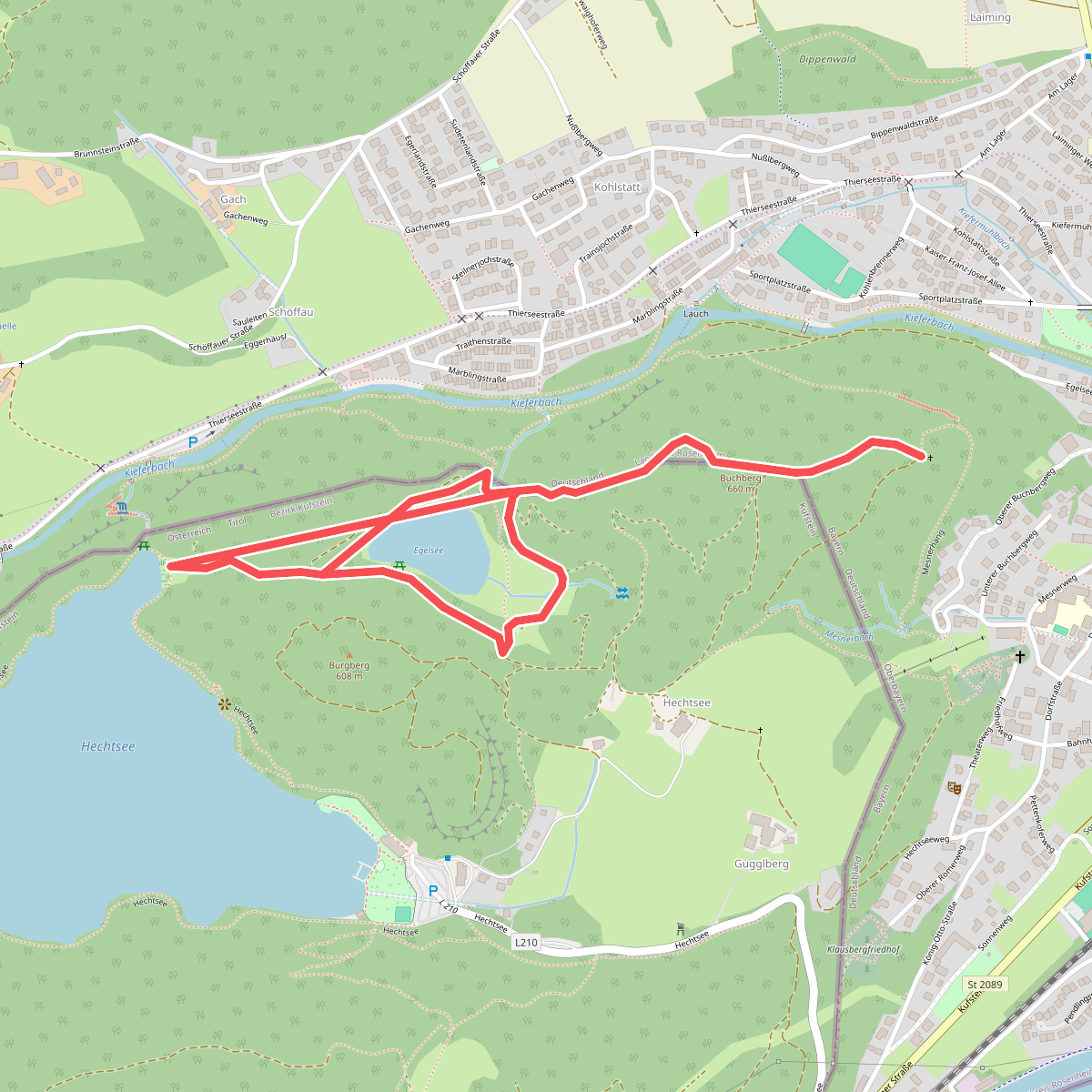 Buchberg - Egelsee - Hechtsee
