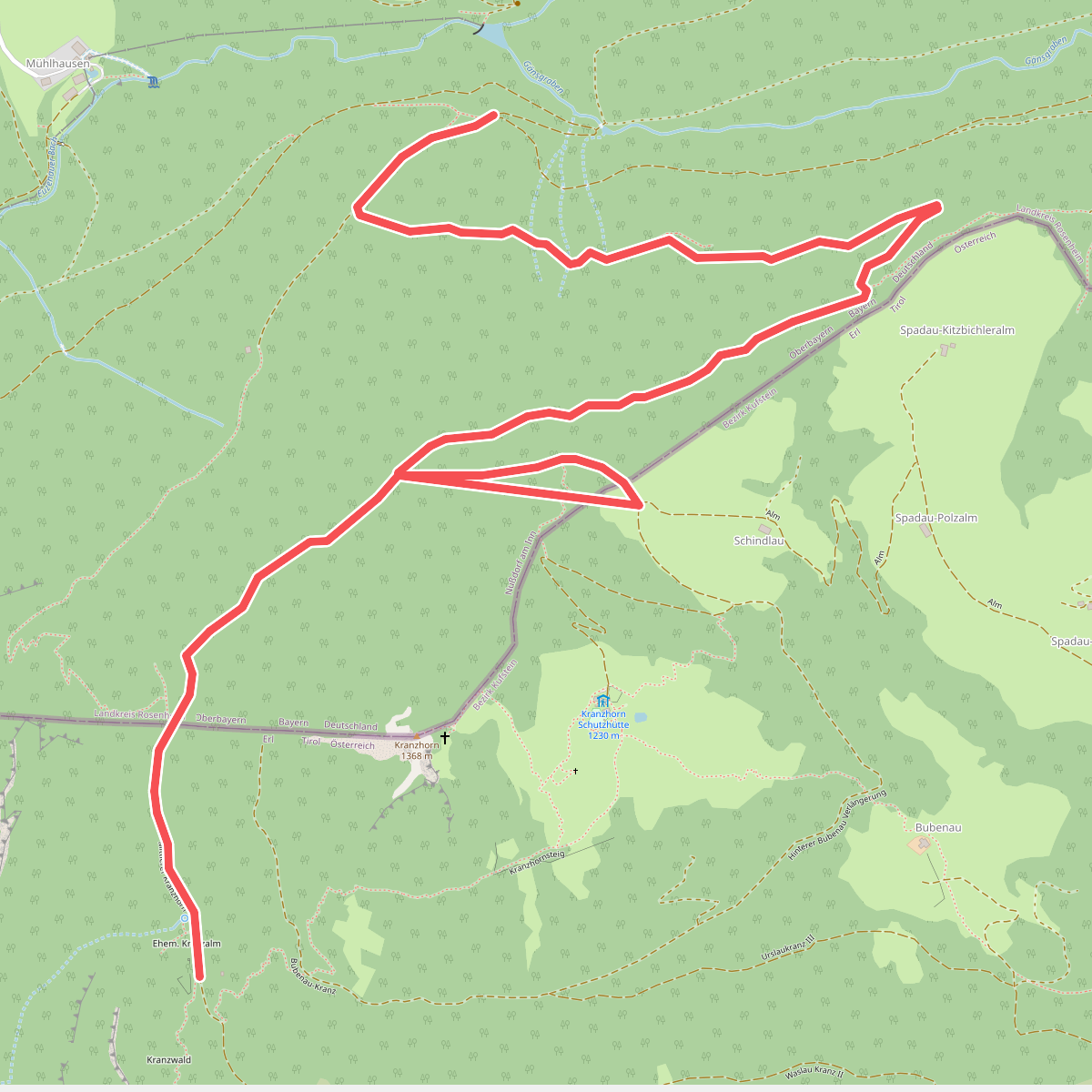 Wanderweg 4 - Kranzhorn