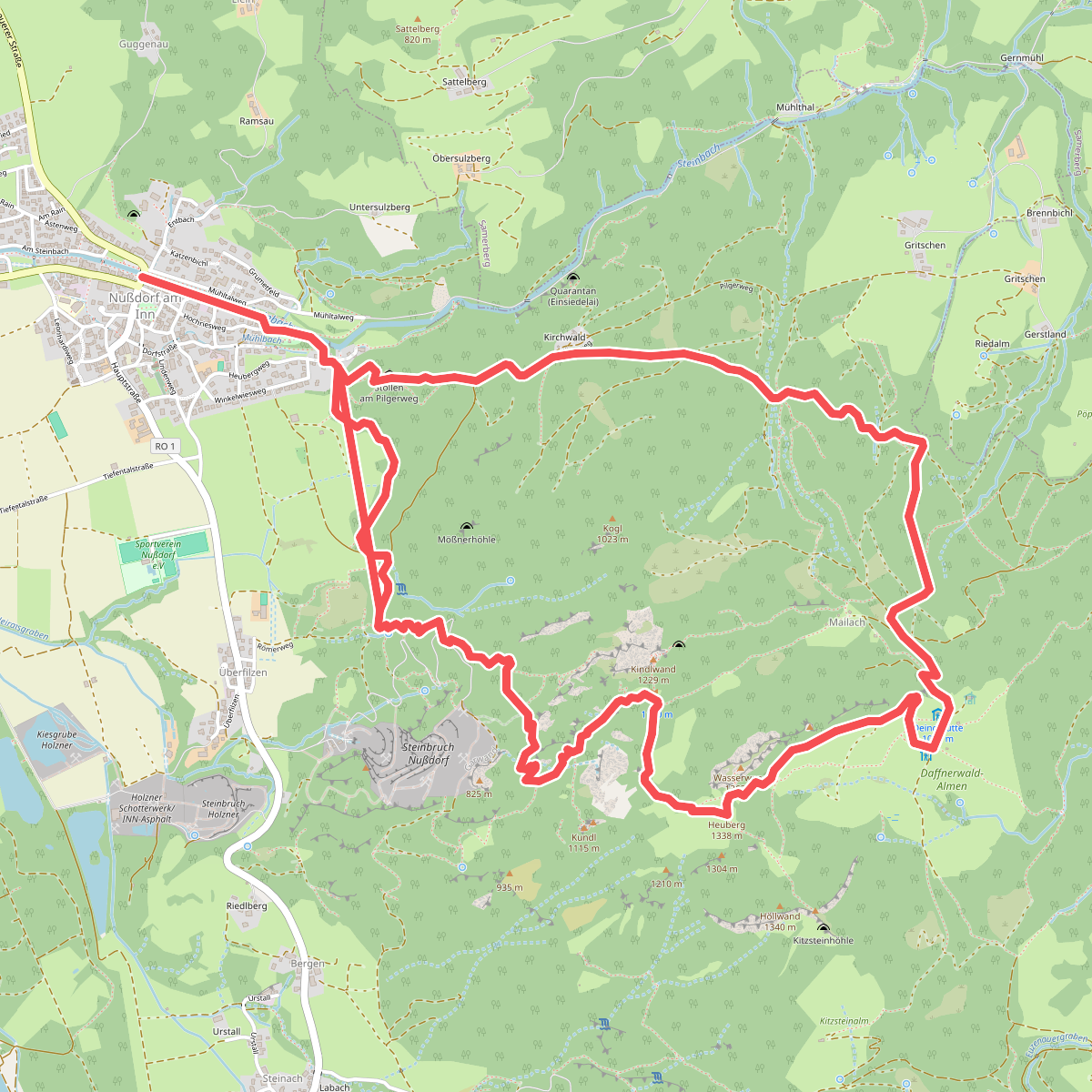 Wanderweg 224 - Heuberg