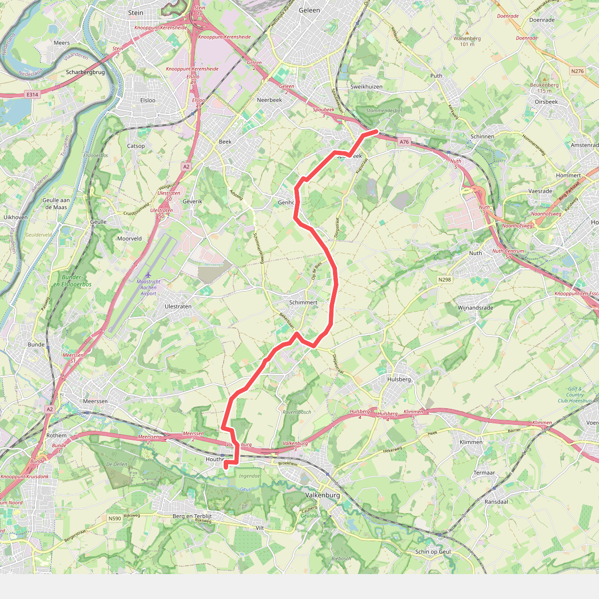 Spaubeek - Houthem · Via Coriovallum etappe 2