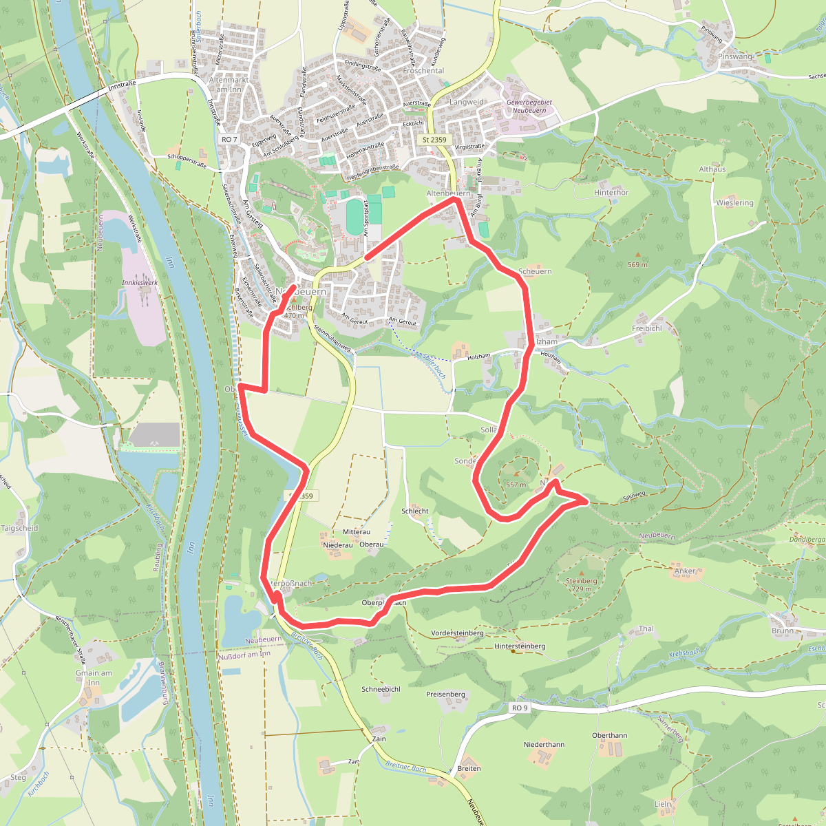 Wanderweg 26 - Neubeuern