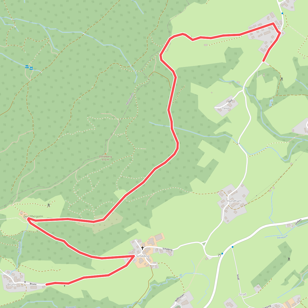 Wanderweg 54 - Samerberg