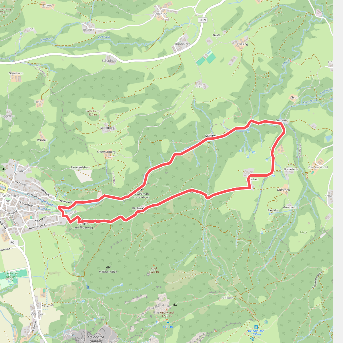 Wanderweg 5 - Nußdorf