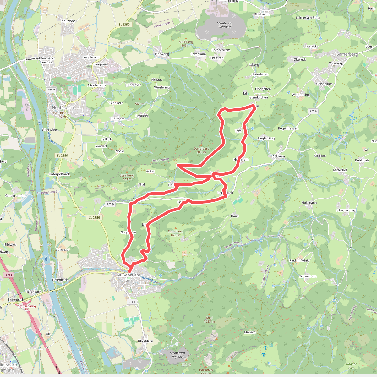 Wanderweg 8 - Nußdorf