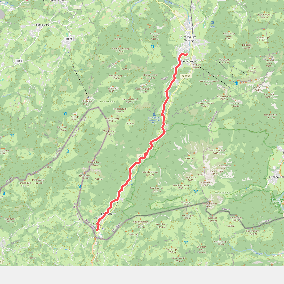 Wanderweg 12 - Prientalwanderweg