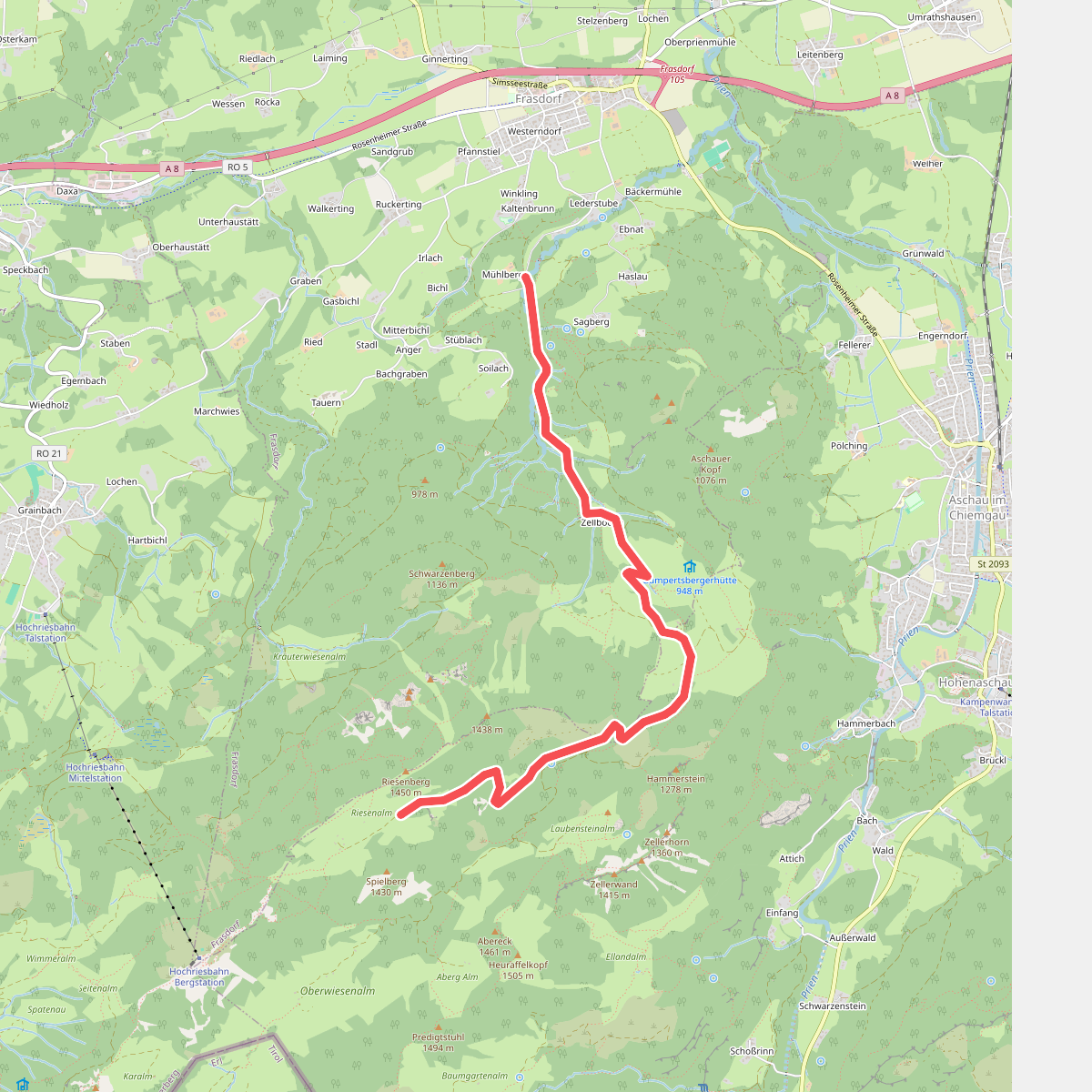 Riesenhütte - Frasdorf
