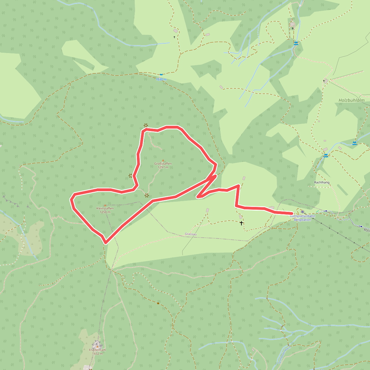 Bergwalderlebnisweg Staffen