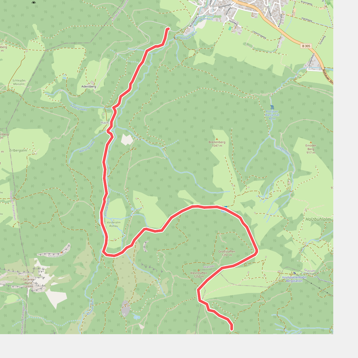 Wanderweg 2 - Rottau