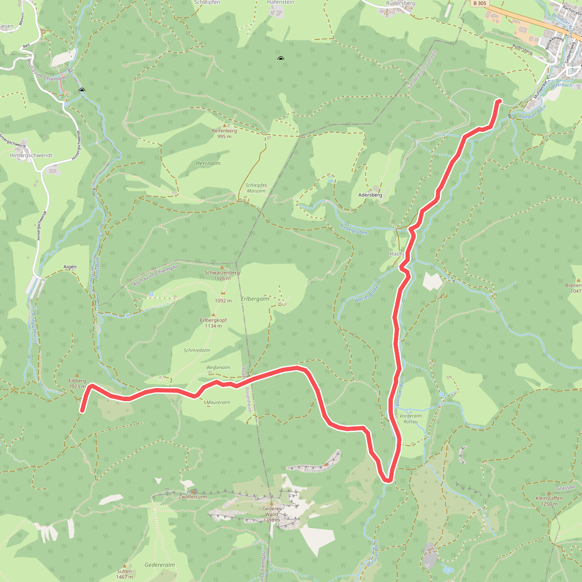 Wanderweg 4 - Bernau