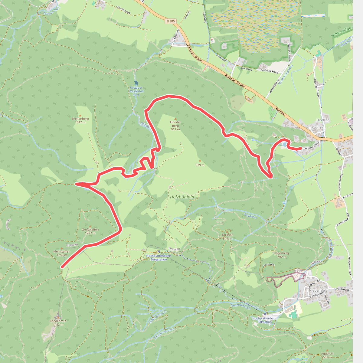 Wanderweg 4 - Grassau