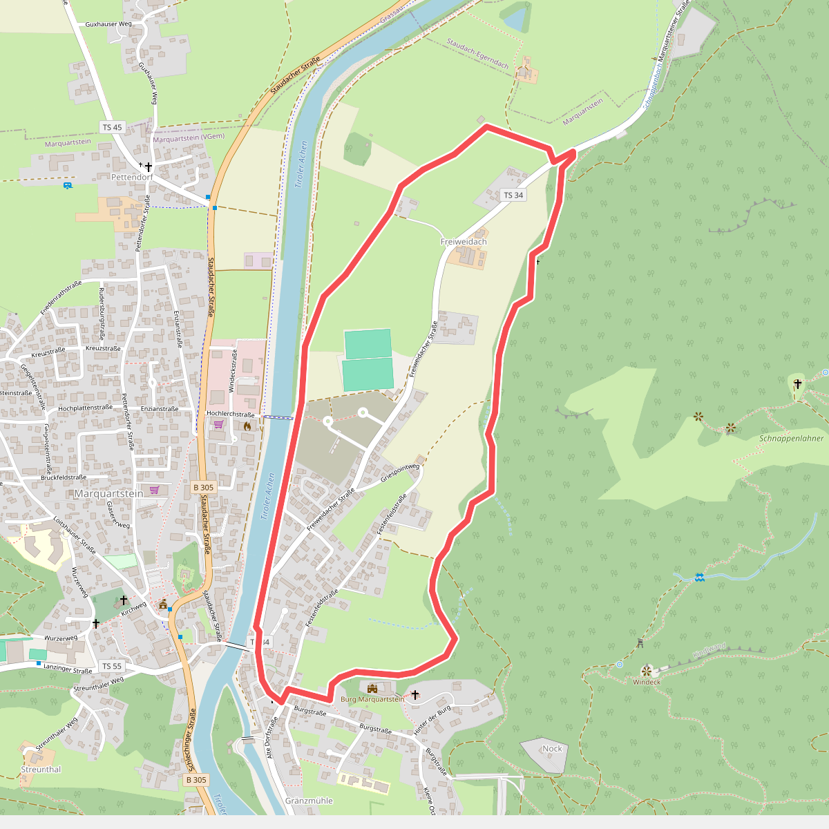 Rundweg Freiweidach