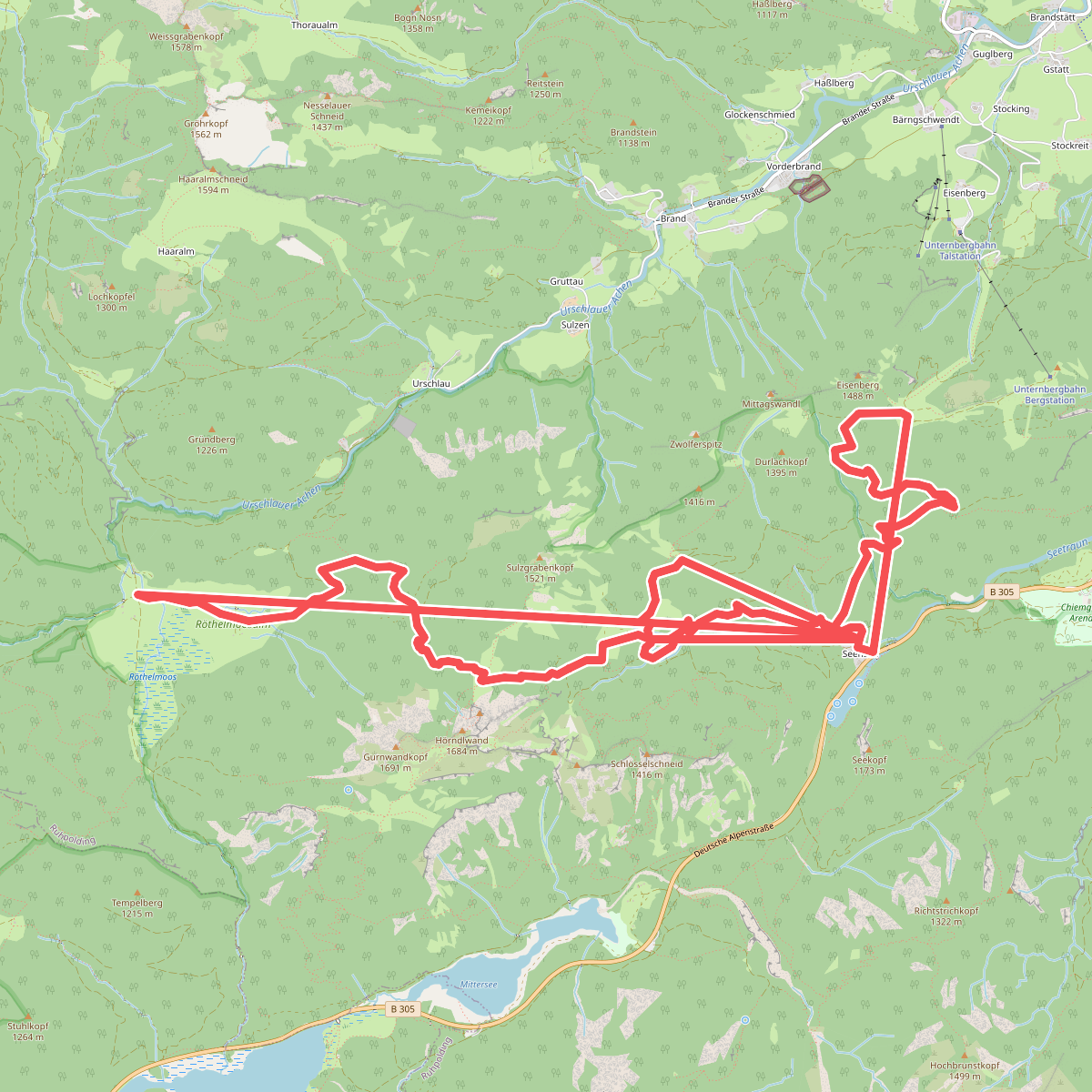 Wanderweg 44 - Ruhpolding Almenweg