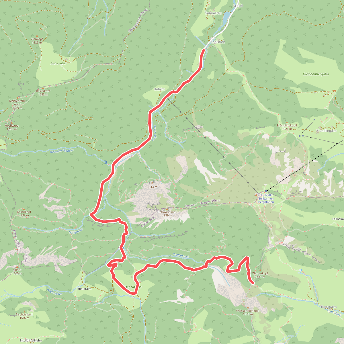 Wanderweg 56 - Ruhpolding