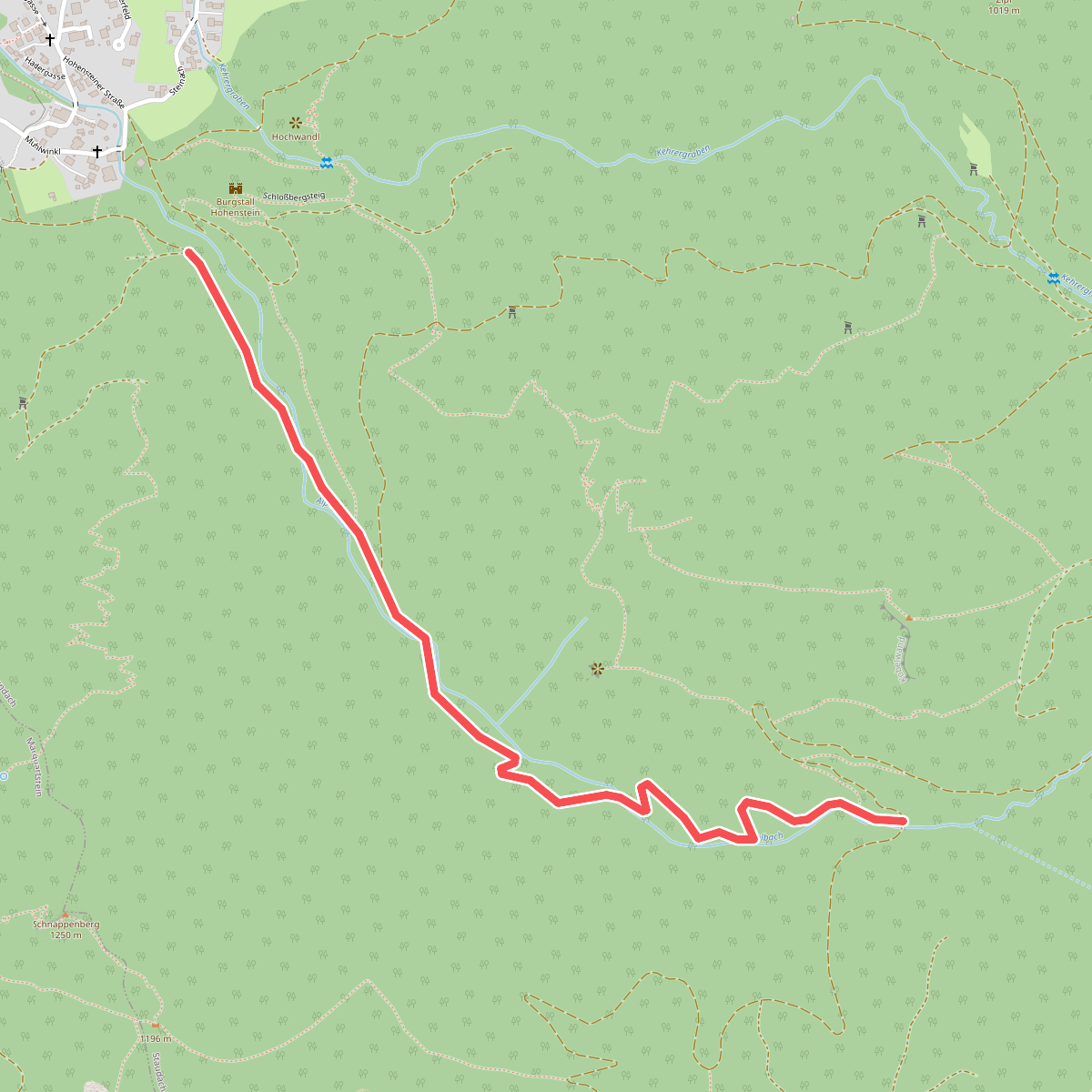 Wanderweg 5 - Staudach