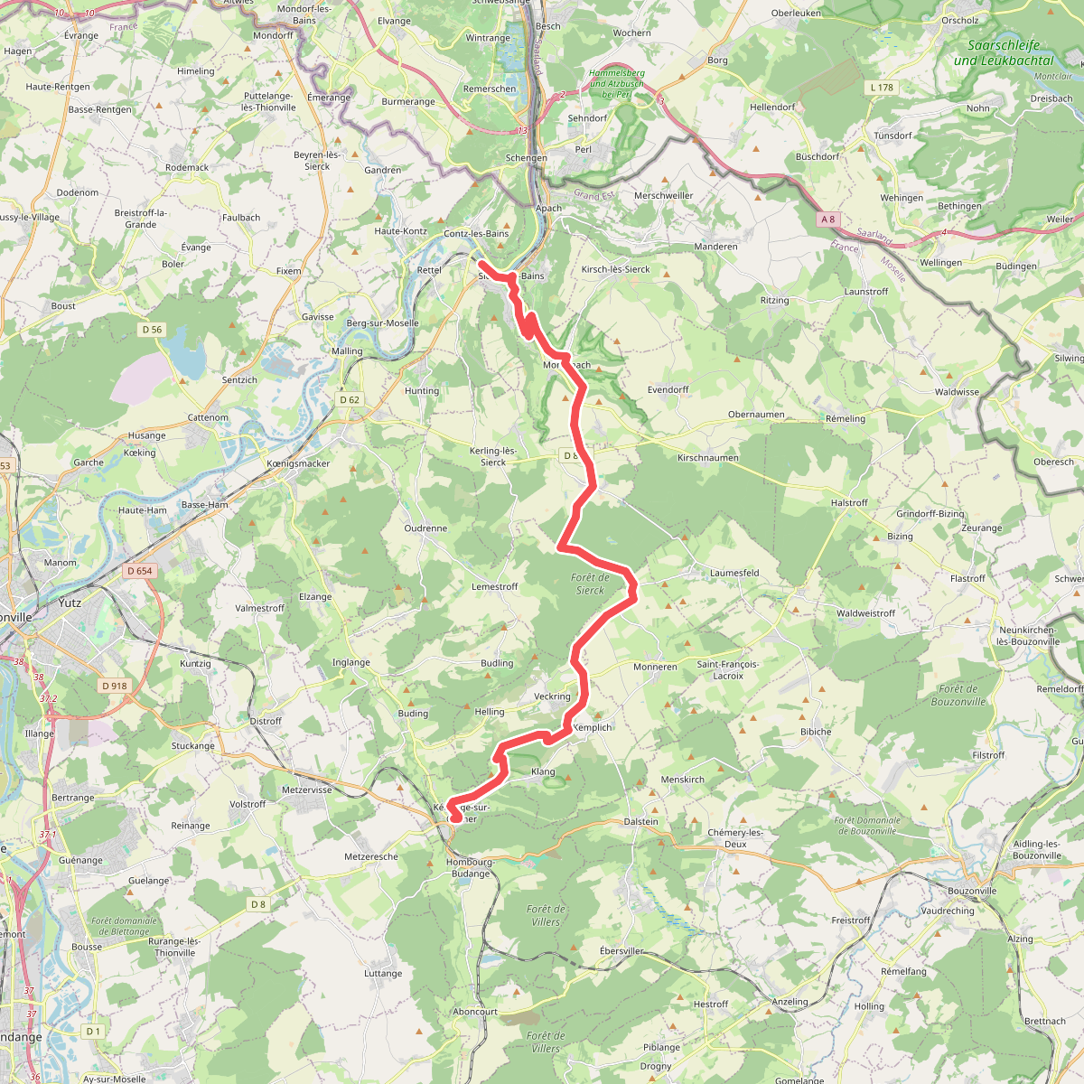 Sierck-Les-Bains - Kédange-sur-Ca... · GR5 etappe 32