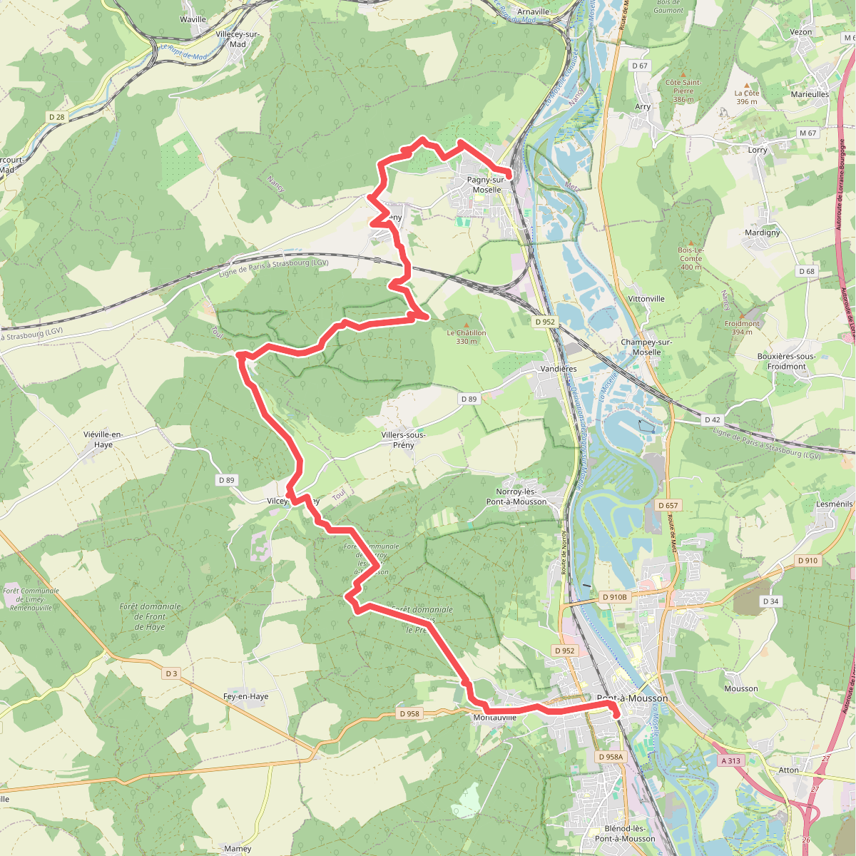 Pagny-sur-Moselle - Pont-à-Mousso... · GR5 etappe 36