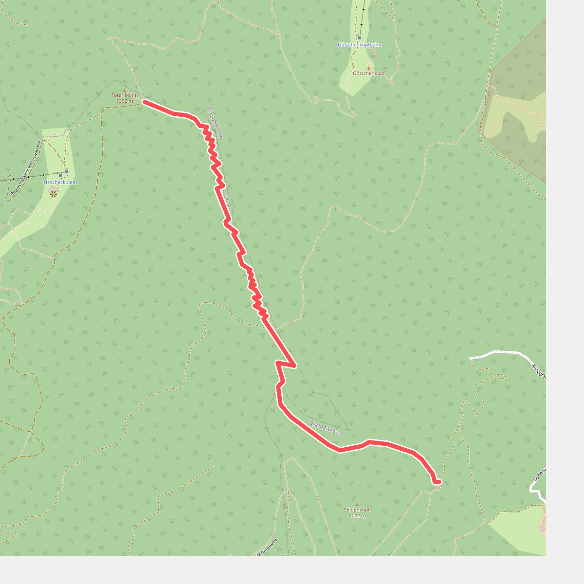 Wanderweg 68 - Ramsau