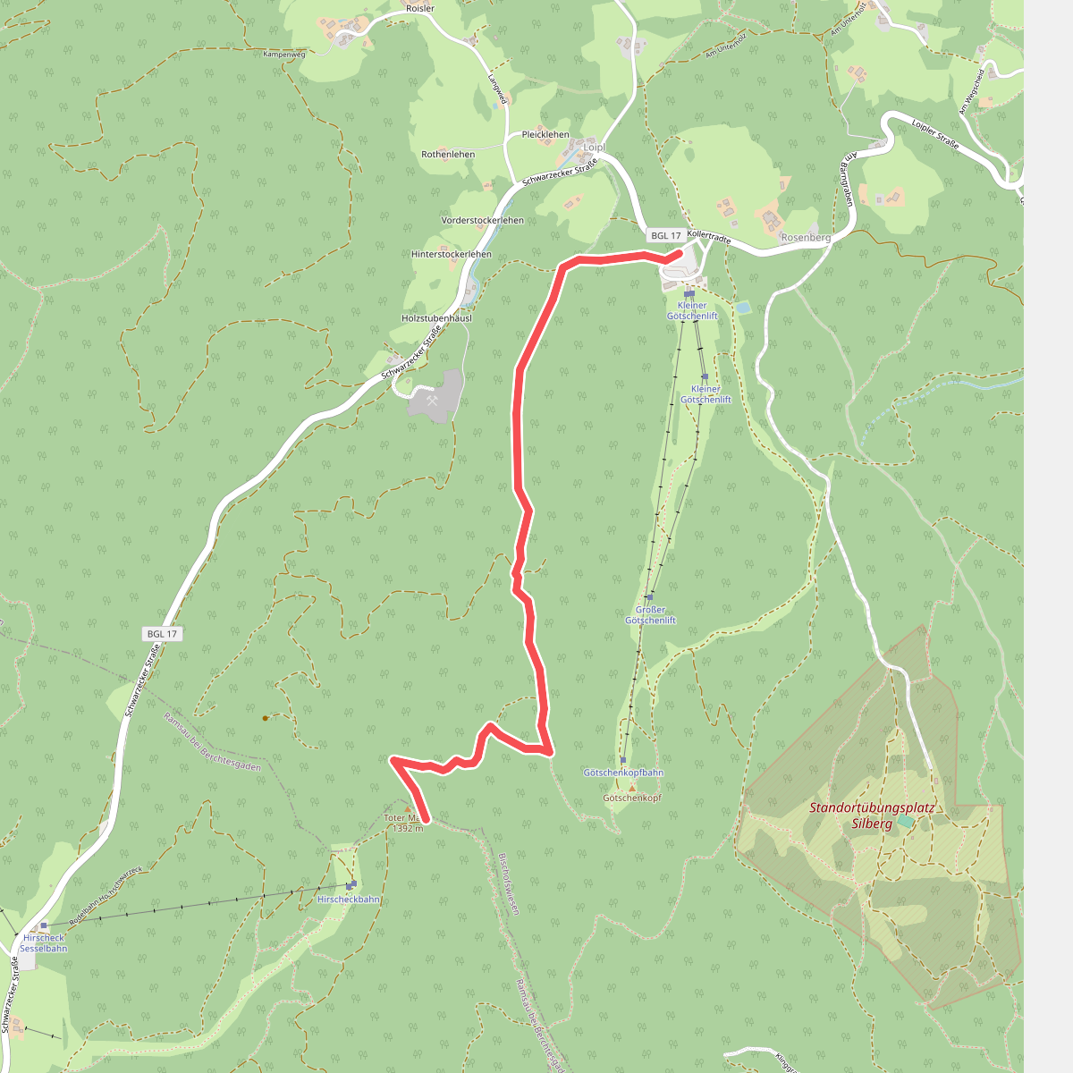 Wanderweg 69 - Ramsau