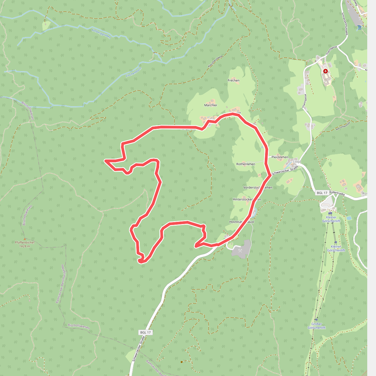Wanderweg 76 (Rund um den Ochsenkopf)