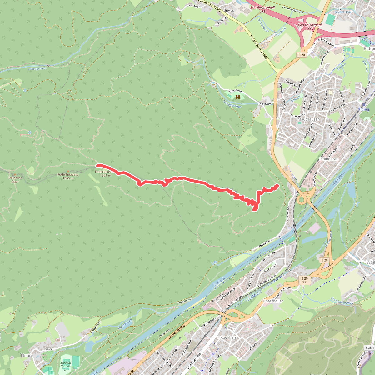 Staufenbrücke-Fuderheuberg
