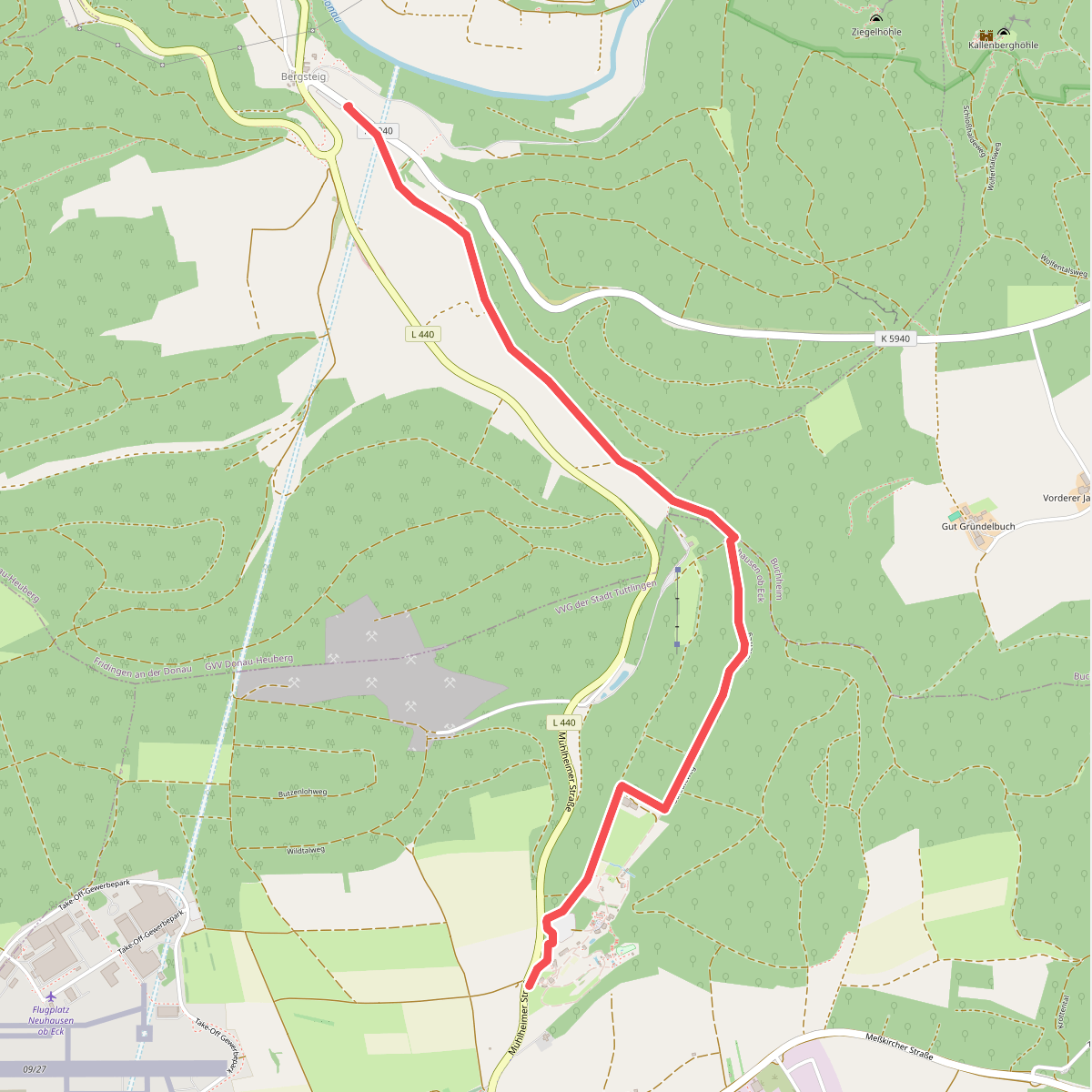 Neuhausen - Bergsteig
