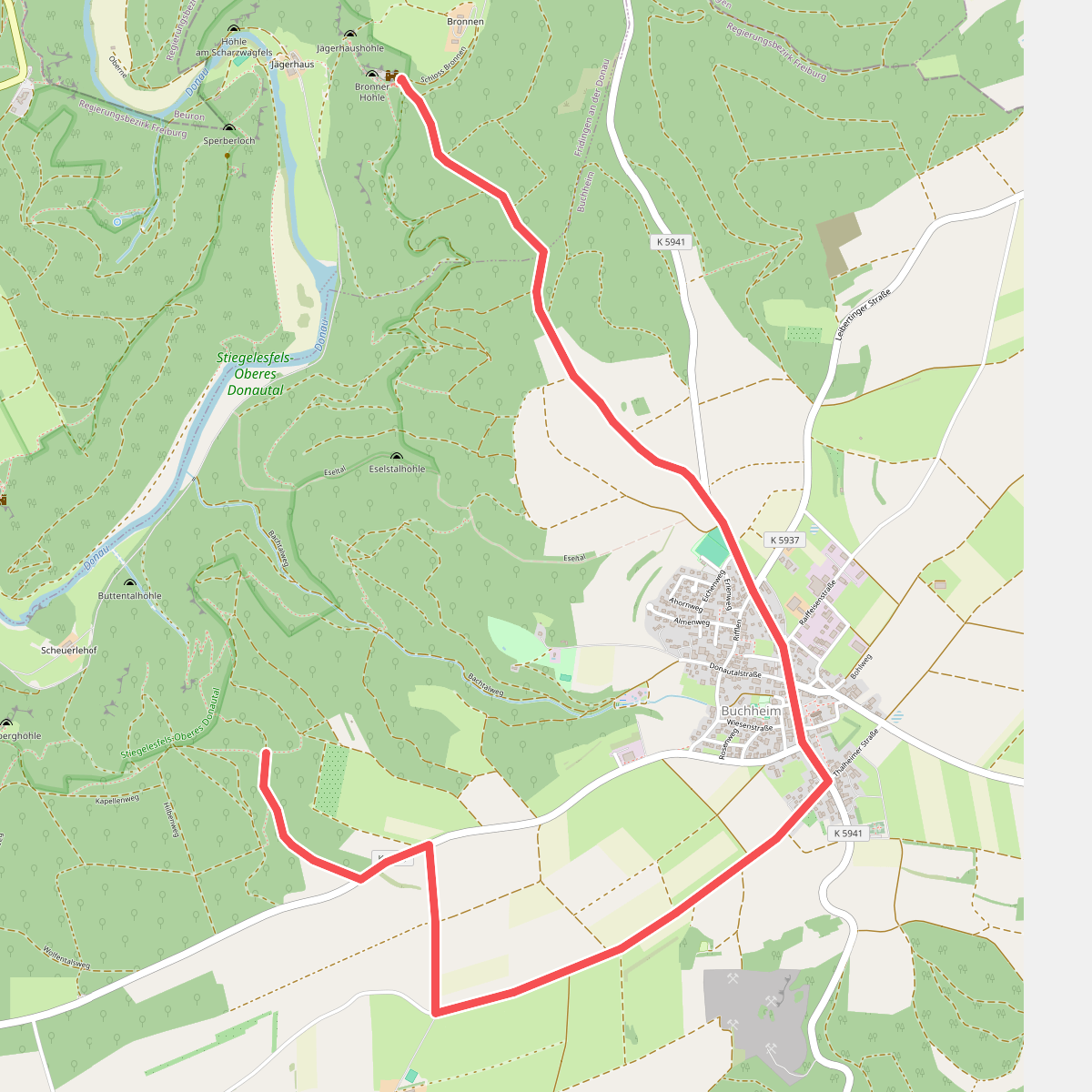 Ruine Kallenberg - Buchheim - Schloss Bronnen