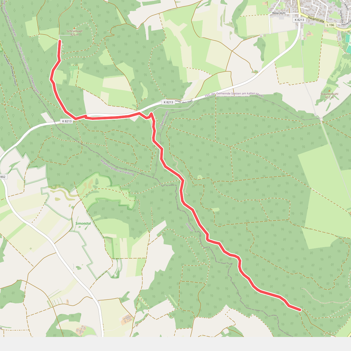 rote Raute Finstertal - Talhof