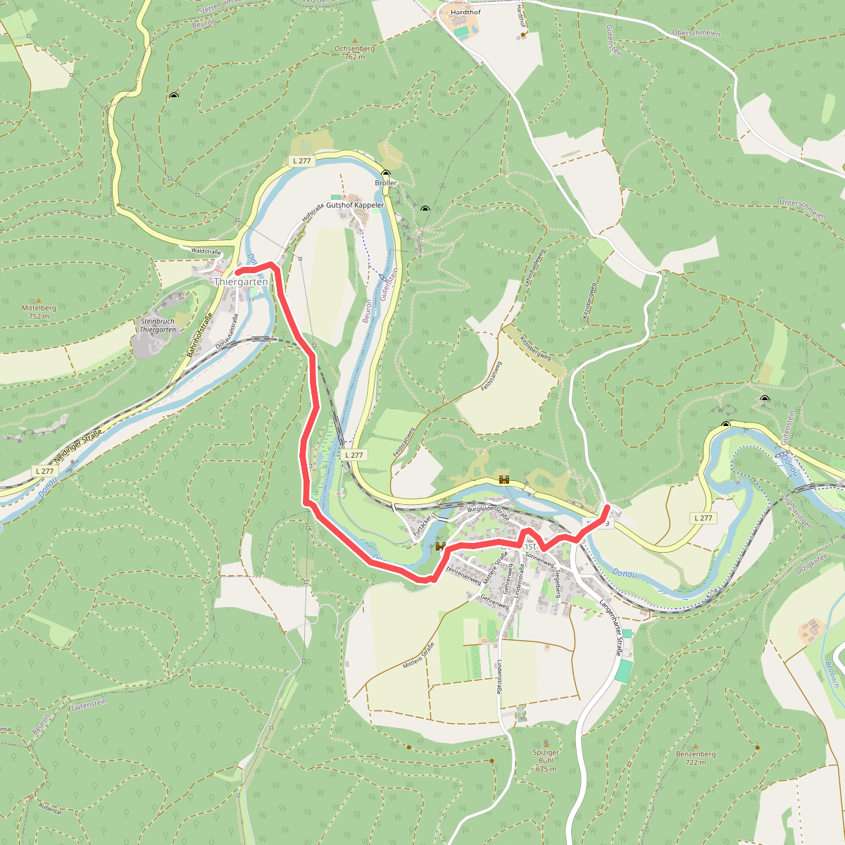 Thiergarten - Gutenstein