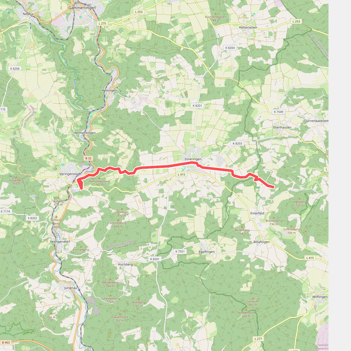 Inneringen - Veringenstadt