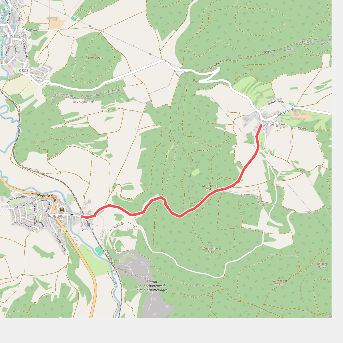 Jungnau - Hochberg