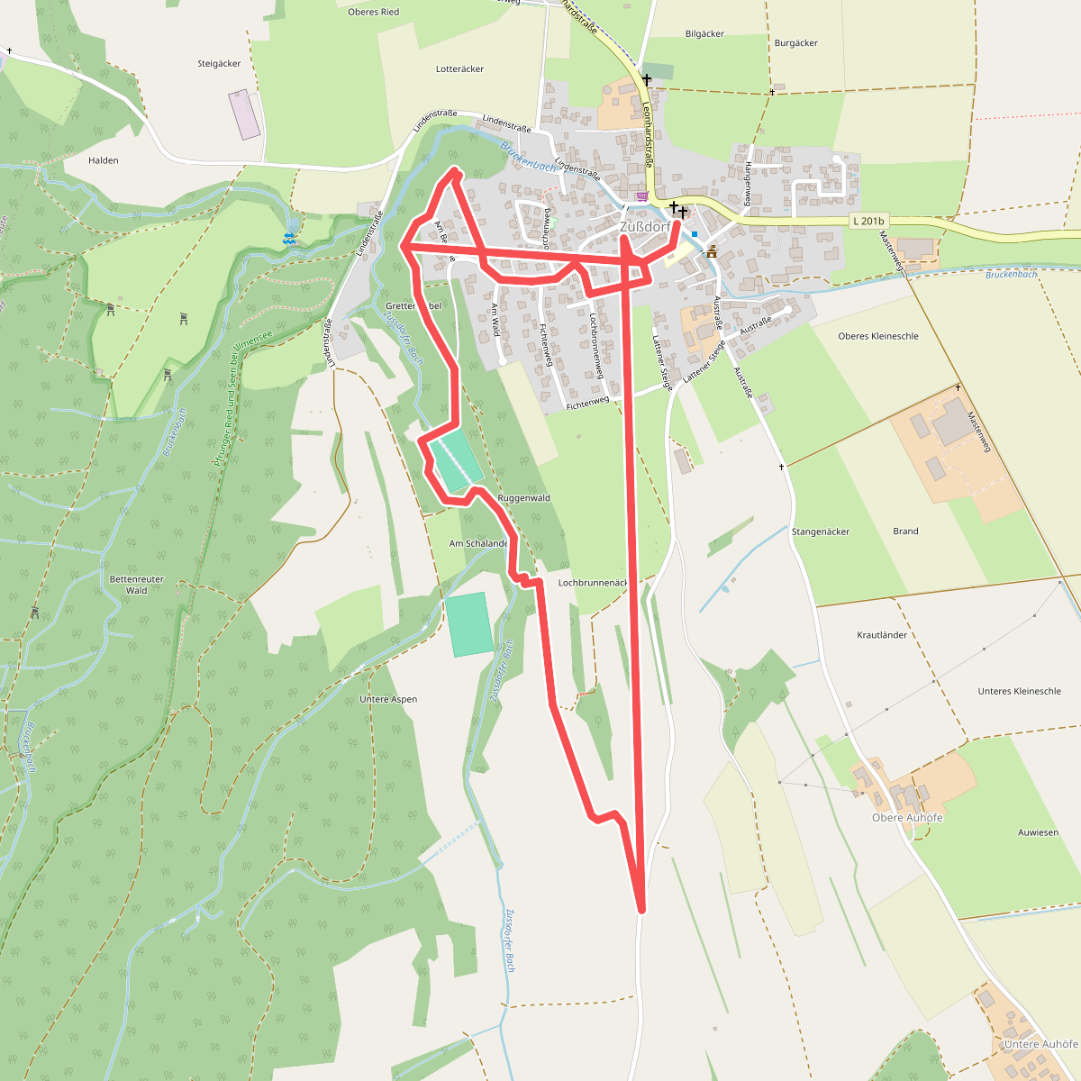 gelbe Raute Zußdorf - Zocklersteige