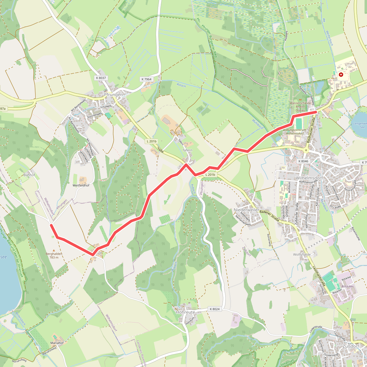 Wanderung zum Naturschutzzentrum Wilhelmsdorf