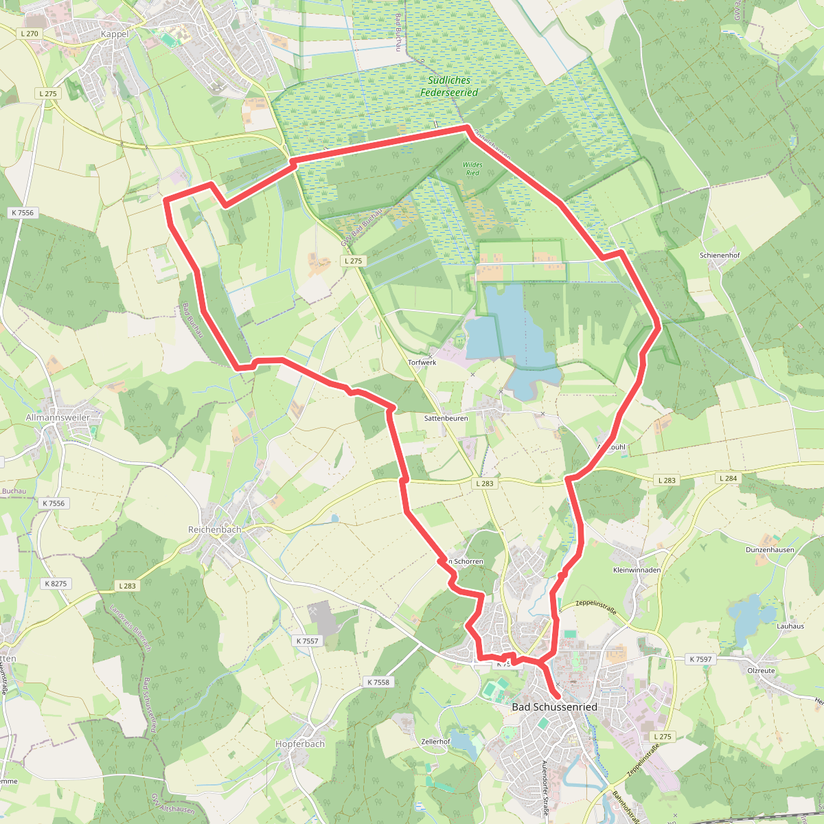 Bad Schussenried: Rundweg 7