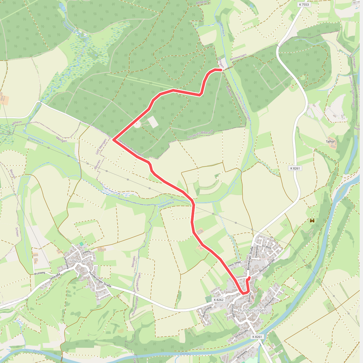 Hundersingen - Fürstengrabhügel Hohmichele
