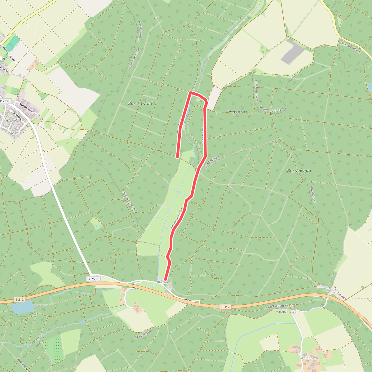 Biberach: Wanderweg 3