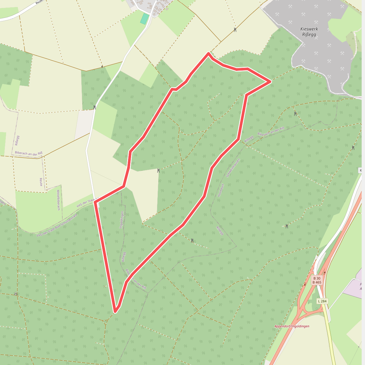 Rindenmoos: Wanderweg 3