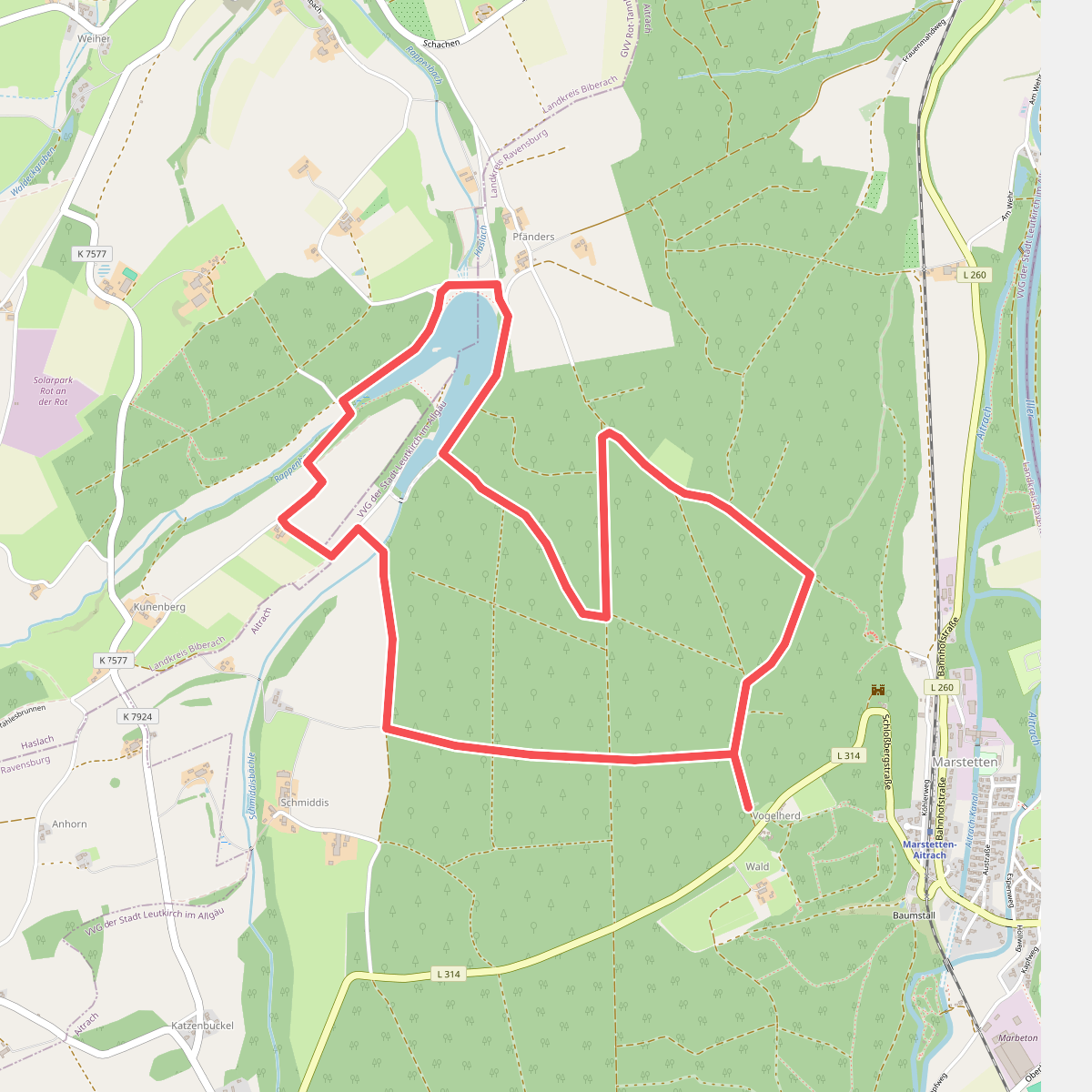 Aitracher Seeweg