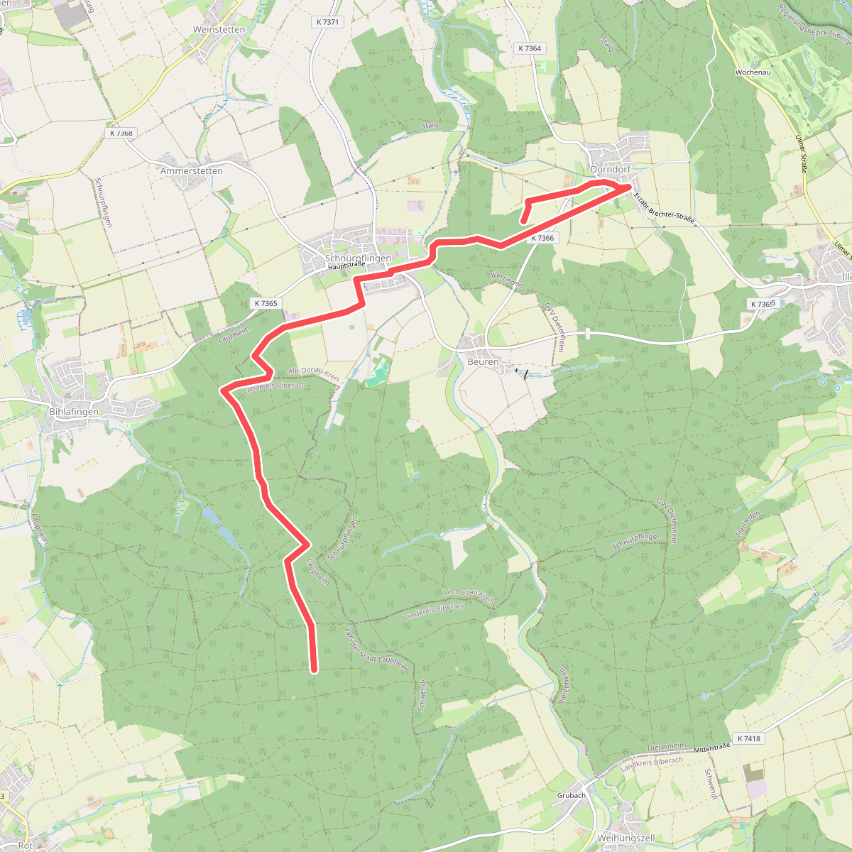 Dorndorf - Schnürpflingen